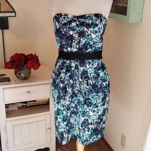 Max and Cleo Strapless Dress